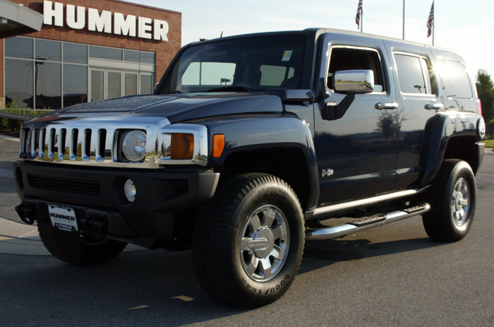 2007 Midnight Blue Metallic Hummer H3