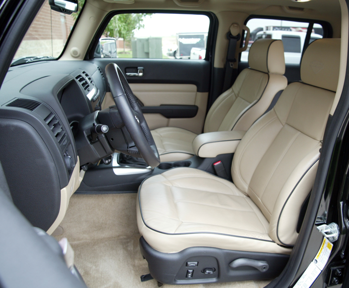 2008 Hummer H3 Cashmere Leather Interior