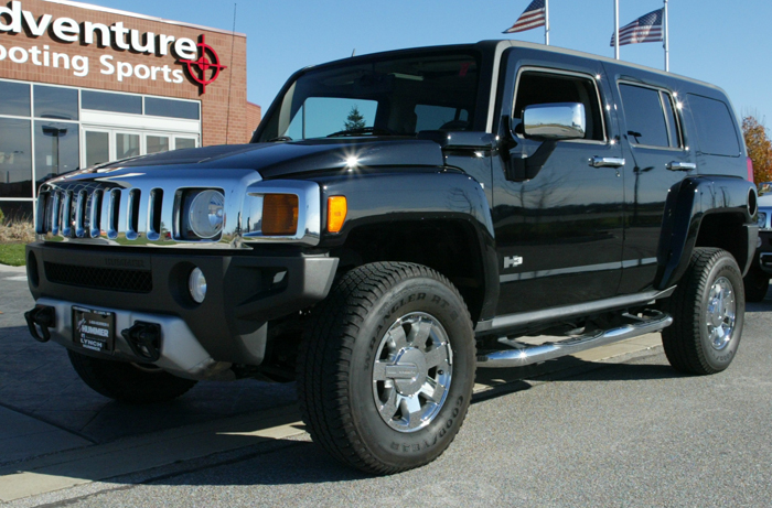 2008 Used Black Hummer H3 available at Lynch Hummer