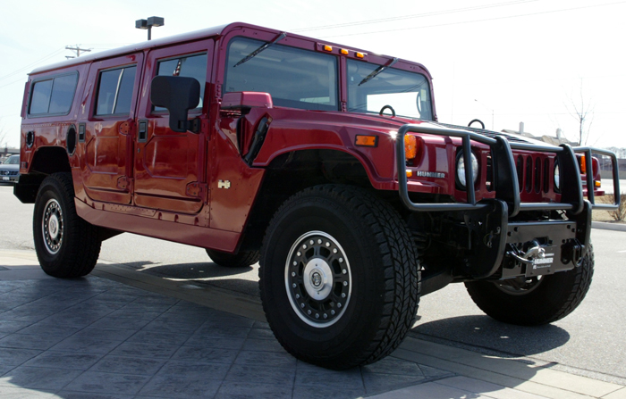 2006 Red Hummer H1 Alpha Wagon For Sale