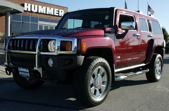 2007 Sonoma Red Metallic Hummer H3X