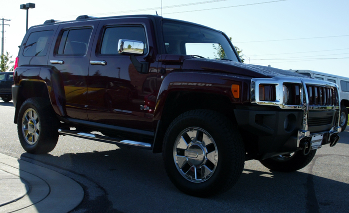 2007 Sonoma Red Metallic Hummer H3X