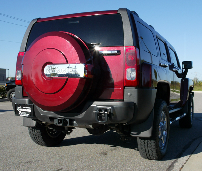 2007 Sonoma Red Metallic Hummer H3X