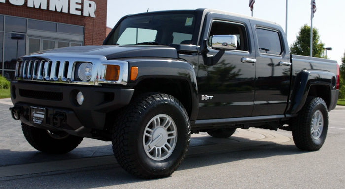 2009 Used Black Hummer H3T available at Lynch Hummer