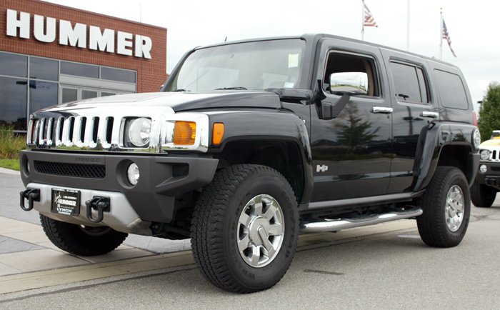 2008 Used Black Hummer H3 available at Lynch Hummer