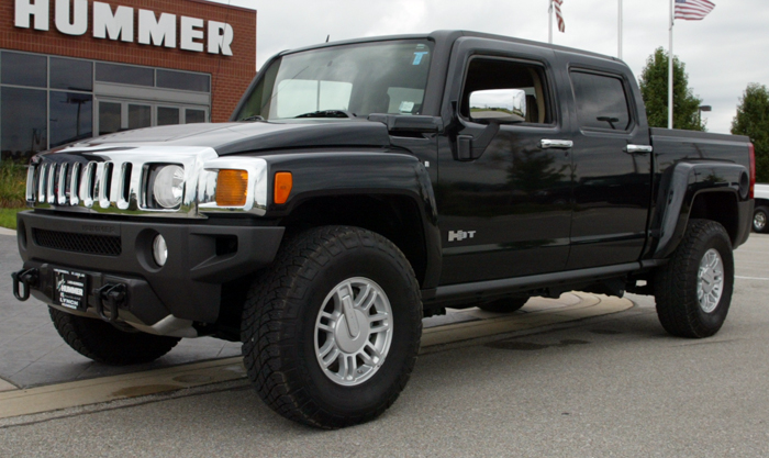 2009 Used Black Hummer H3T available at Lynch Hummer