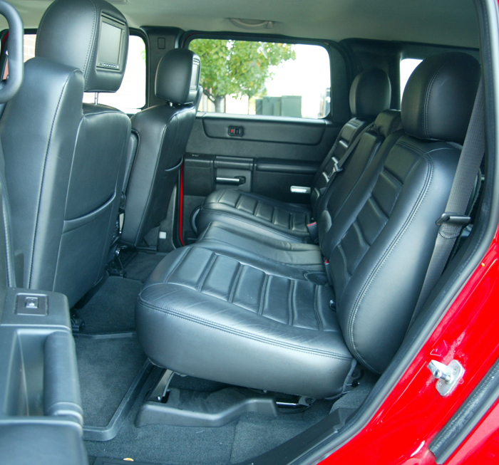 2007 Hummer H2 Rear Seat Interior